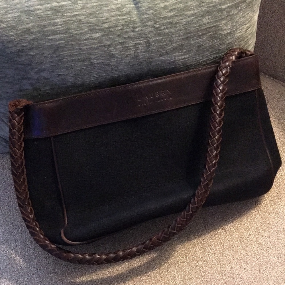 Ralph Lauren should tote bag nautical braided